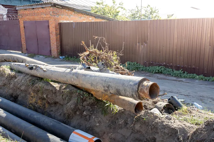 sewer line replacement process