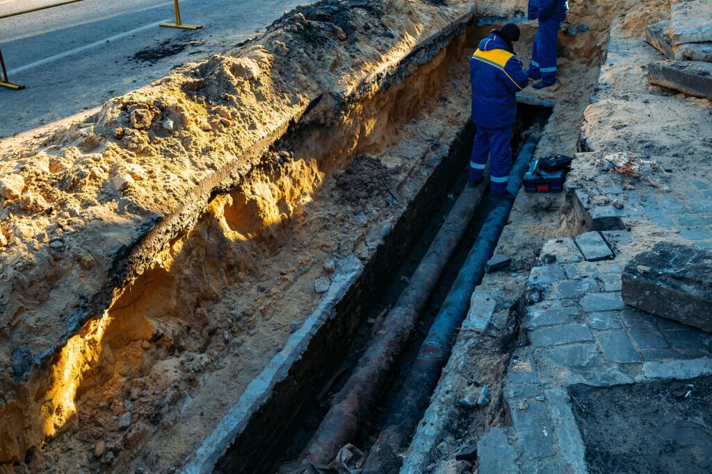 sewer line replacement for residential and commercial properties